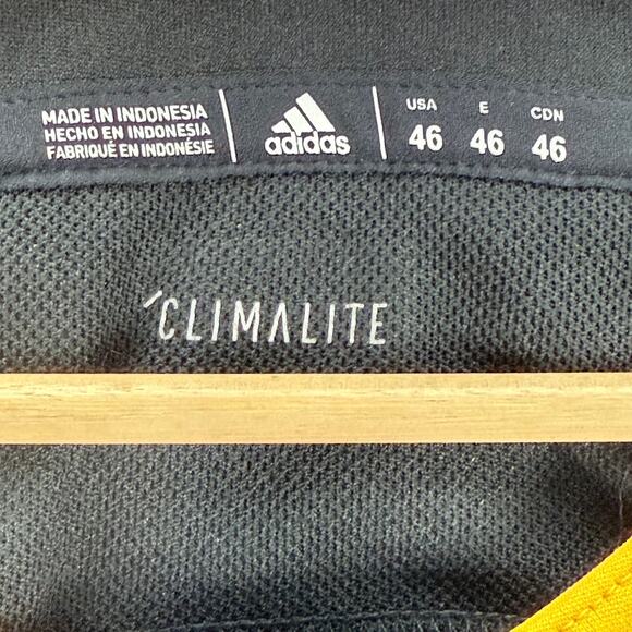 Adidas‎ NHL Pittsburgh Penguins Authentic Hockey Home Jersey Size 46 Black NWT - Picture 7 of 10